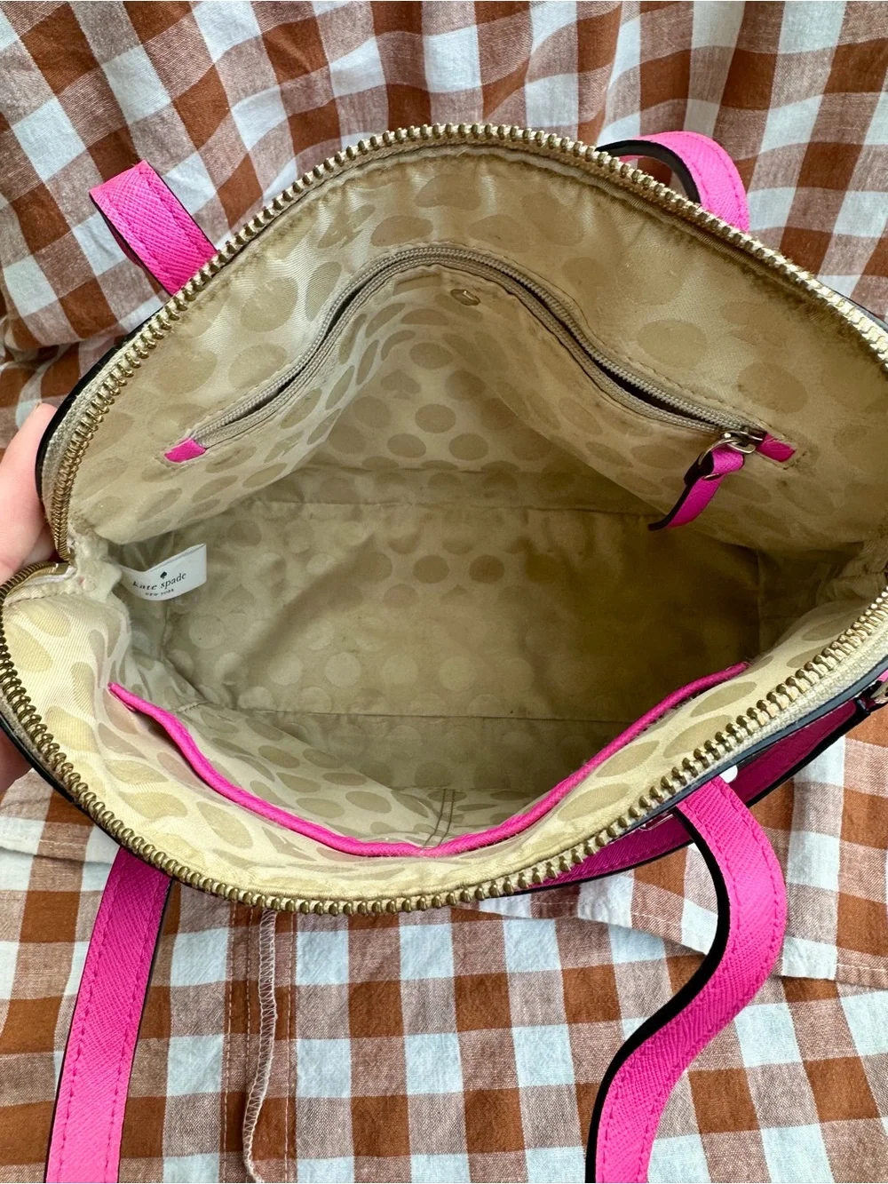 Kate Spade New York Colorblock Satchel & Matching Zip Wallet Set